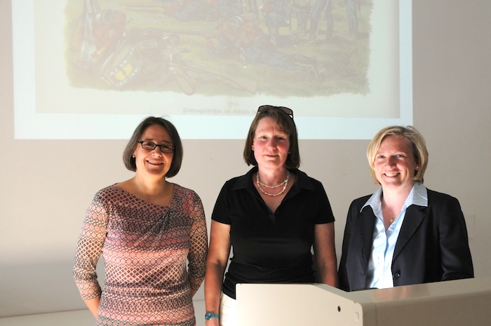 Dr. Ingrid Mayershofer, Dr. Gabriele Wiesemann, Prof. Dr. Sabine Freitag. Foto A. Schmidtpeter