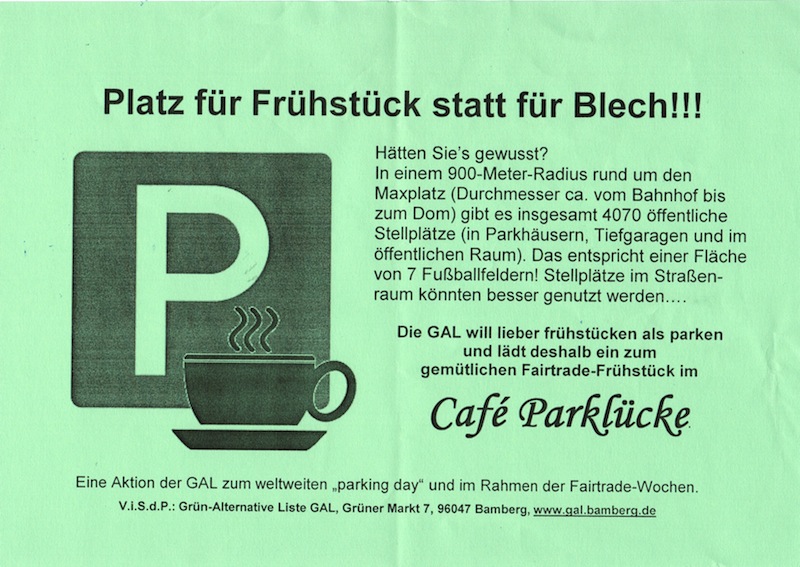 Cafe Parklücke