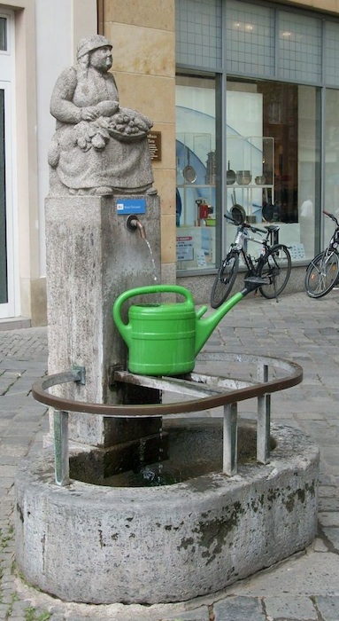 Humsera-Brunnen Bamberg. Foto: GAL