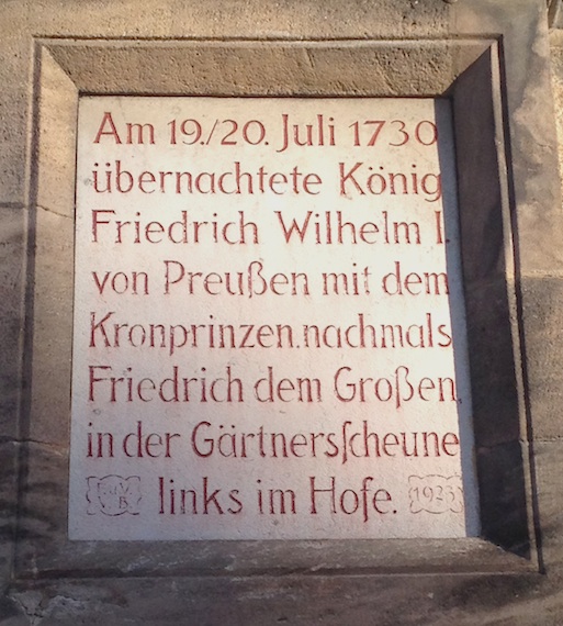 Gedenktafel am Anwesen Memmelsdorfer Straße 2c. Foto: You Xie