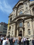 Gottesdienst vor der Martinskirche